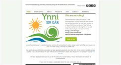 Desktop Screenshot of carmarthenshireenergy.org